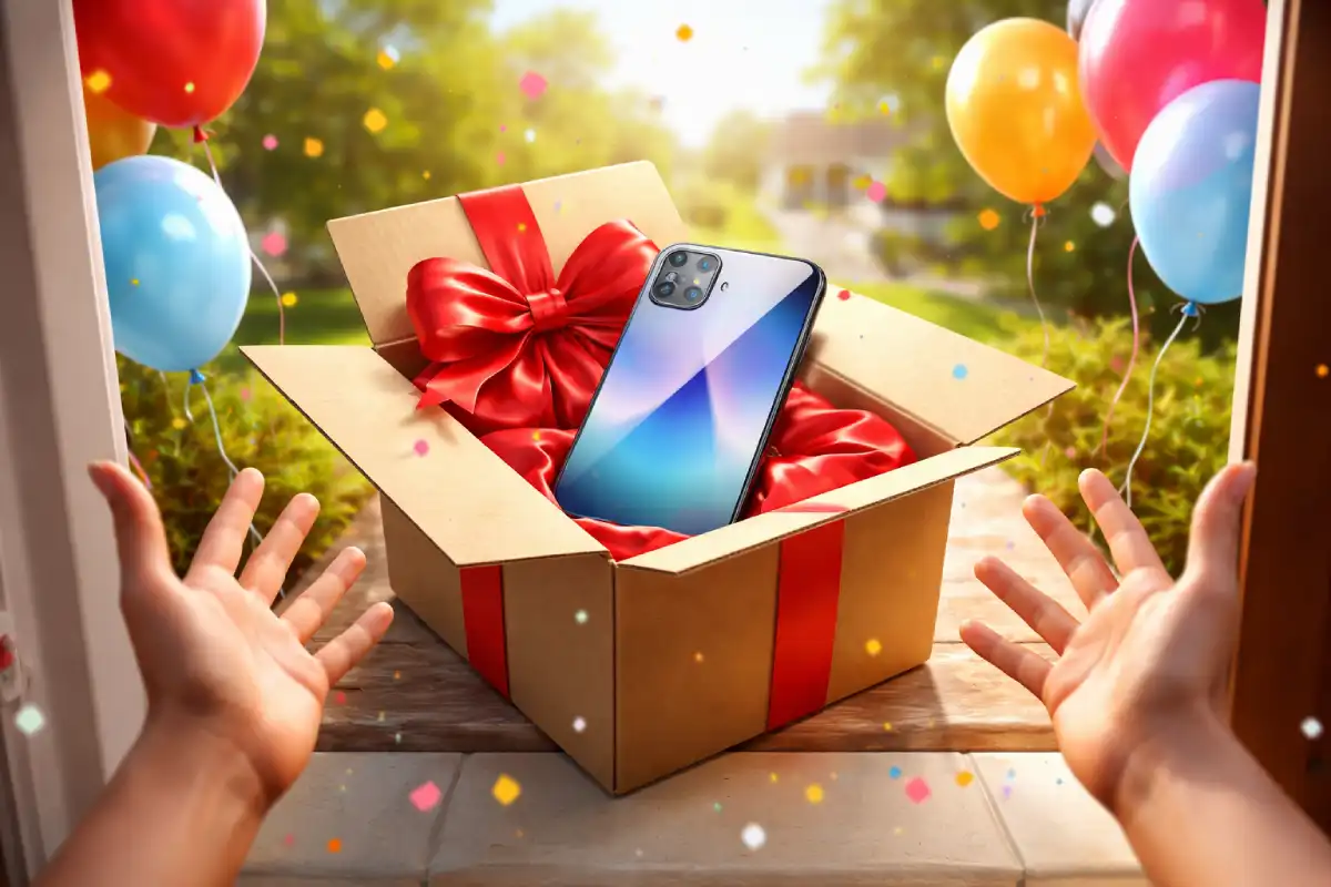 الحصول على هاتف مجانا يصلك إلى منزلك